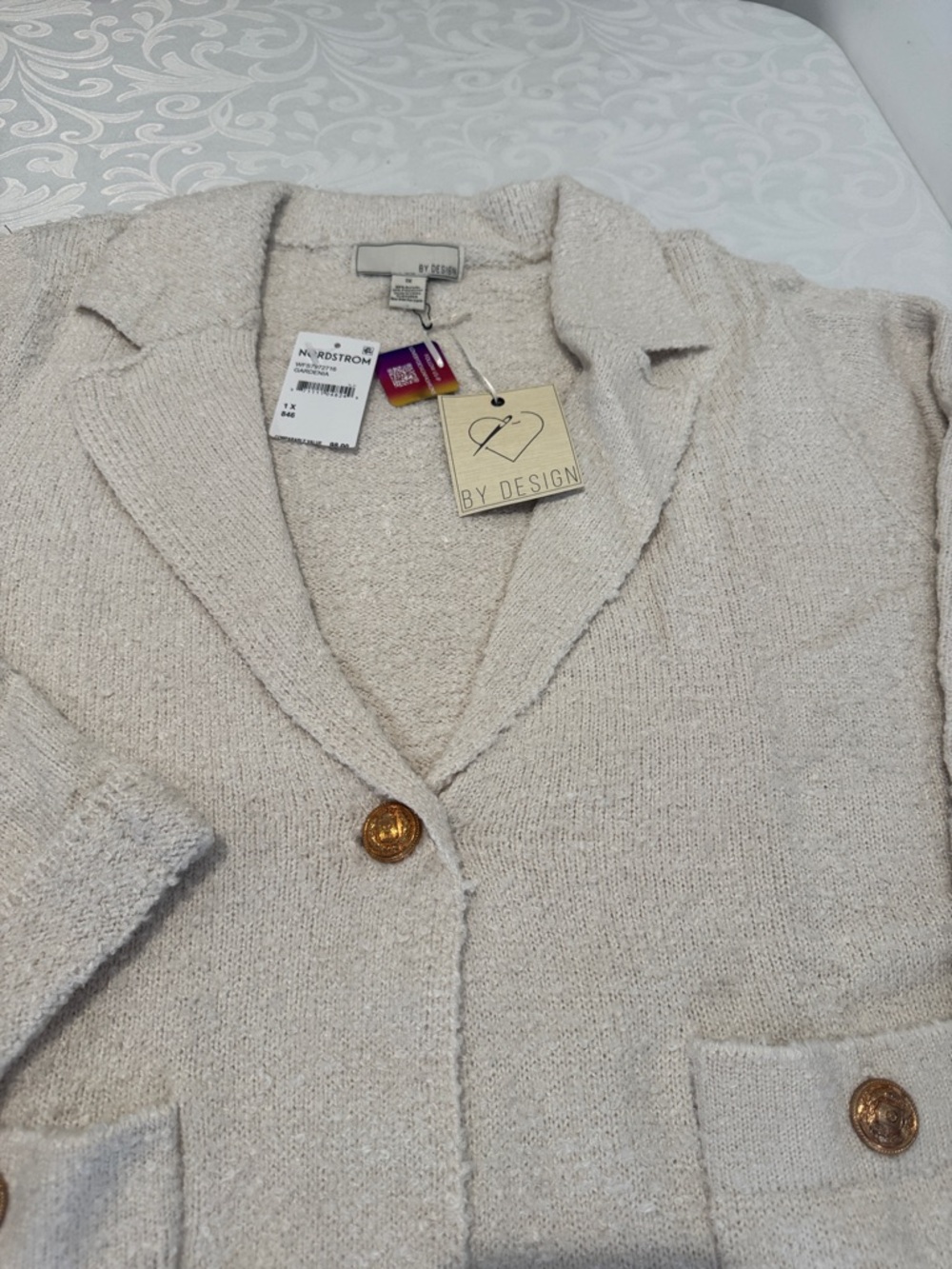 By Design Knit Cardigan. Ladies 1X - Picture 7 of 15